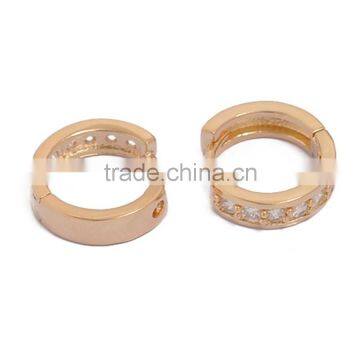 Earring, Fashion Gold Jewelry Crystal Zircon Stunning Brass Earring, Earring Jewelry Wholesale P9287