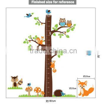 Owl Lion Animal Tree Vinyl Wall Stickers Kids Baby Children Decor Home Wall Paper Decal Deco Art Sticker New,Big photo-3