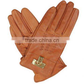 Genuine leather plain sports baseball glove