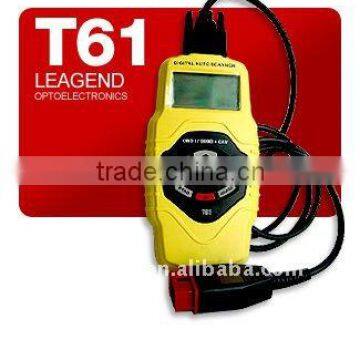 OBD2/EOBD vehicle scan tool T61-5 languages