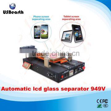 LY 949V 14 inches semi-automatic built-in vacuum pump tablet LCD screen separator with middle frame separating function