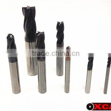 R0.75*30*6D*75L Taper end cutter tungsten carbide conical ball end milling cutter