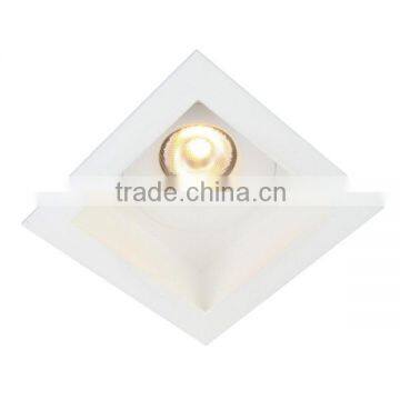 7W IP44 High Quality Aluminum Citizen COB LED Recessed Square Downlight photo-3