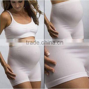 Wholesale ladies fashion seamless boxer shorts underwear with maternity support bany for pregnancy woman