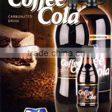 Carbonated drink Derby Coffee Cola 300ml Pet Bottle