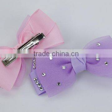 Baby Girl Jewelry Fashion Hair Clips Top Oem Hair Head Accessory Snap Yiwu Hair Barrettes Bows for Girl Clips photo-3