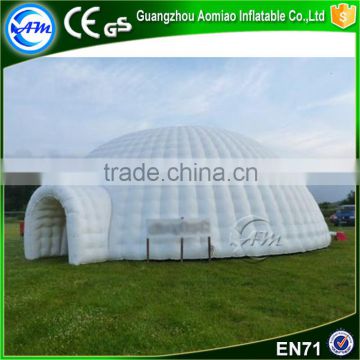 Hot popular giant inflatable dome tent camping luxury tent