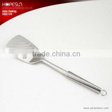 High grade popular cooking tools best stainless steel slotted fish turner