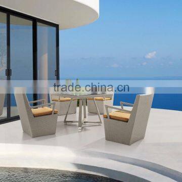 2015 Poly rattan garden furniture sofa (DH-9649)