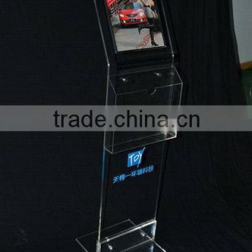 clear acrylic brochure holder, high quality acrylic magazine holder, clear acrylic brochure holder, high quality acrylic magazin