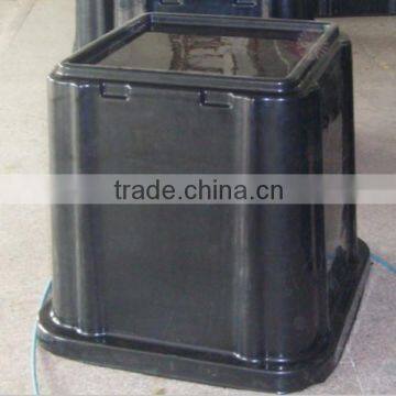 Large abs Vacuum formed plastic garbage can