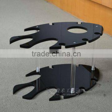 GH-RZ242 Black Acrylic Wine Display Rack,modern Acrylic Wine Display Rack photo-4