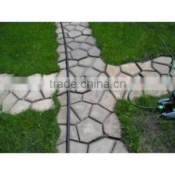 Plastic Concrete Pavement and Garden Slab Mould for Garden Cobble Paving Block Mould Ornaments for Sale Europe photo-4