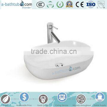 Ceramic corner wash basin
