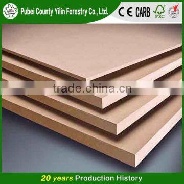 China Factory Sanded Raw MDF/Plain MDF, HDF /Melamine MDF Board
