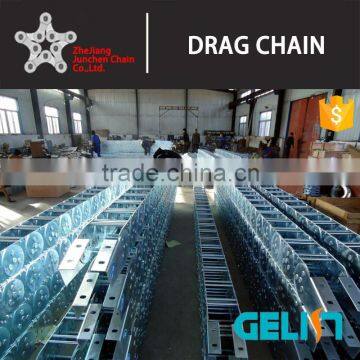 TLG Galvanized Steel Wire Carrier Electric Cnc Cable Drag Protection Chain photo-5