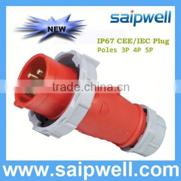 2013 NEW IP67 WATERPROOF PLUG AND SOCKET WITH 4PIN