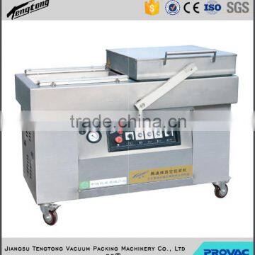 moisture food meat automatic double chamber vacuum packing machine or plastic bag sealing machine with CE certificate