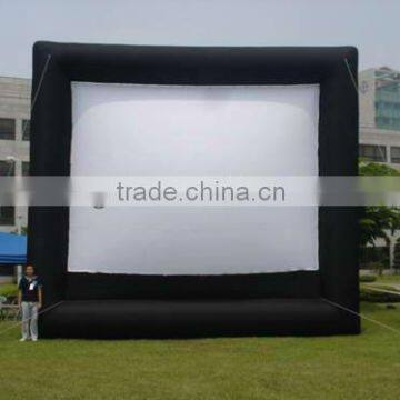 professional design inflatable advertising screen inflatable outdoor movie screen