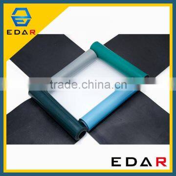 ESD rubber mat green color bulk rubber mats thin rubber mats ESD control mat