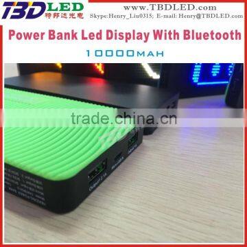 2016 Now Porduuct 10000mah Portable Power Bank Holder,mini Led Power Bank,mobile Power Bank LED Display