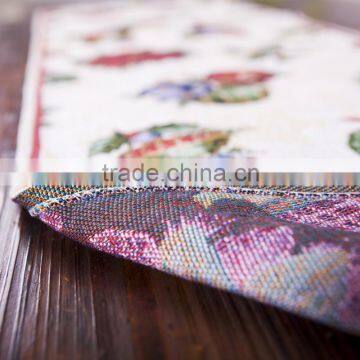 PLUS Jute Burlap Die Cut Felt Table Runner for Wedding photo-5