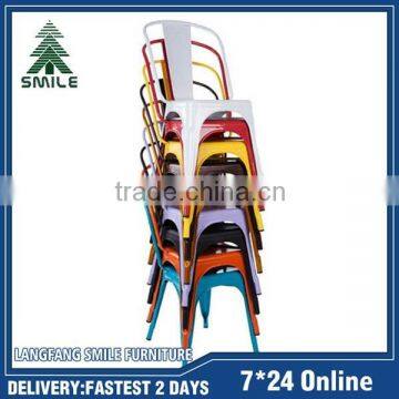Wholesale Restaurant Stackable Metal Chair Retro Chairs For Sale Quality Choice photo-5