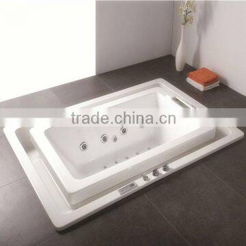 bathtub shower combo hot swimming spa bathtub for fat people party whirlpool massage bathtub with colorful underwater