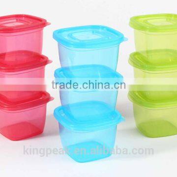 2015 Best Selling BPA free Stackable food storage container/Microwave-safe Plastic food Container/Plastic bento lunch box