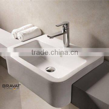 wall hung bathroom trough sinks Modern design No blockages