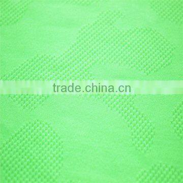 50%coolmax 50%polyester Jacquard Knitted Mesh Fabric for T-shirt photo-2