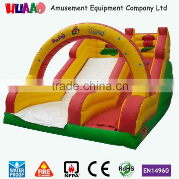 2015 New design commercial intex inflatable water park pool slide for sale