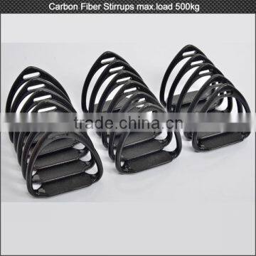 New arrival! Max.load capacity 500kg Carbon Fiber horse racing stirrups / horse racing accessories