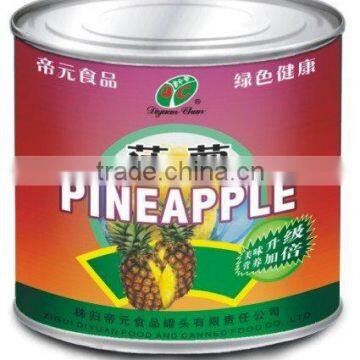 canned pineapple