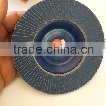 4.5" Zirconium Abrasive Flap Disc High Quality flap disc---GRIT 80