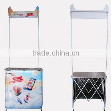 Hot Sale Portable Promotion Table Aluminum Display Counter