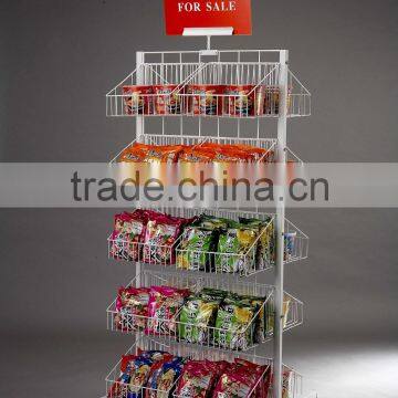 metal food display stand