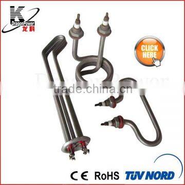 U Shape 24v 350w Satinless Steel Tubular Immersion Heater Screw Plug Heater With 1 Inch BSP Thread photo-6