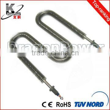 Fin tube air heater