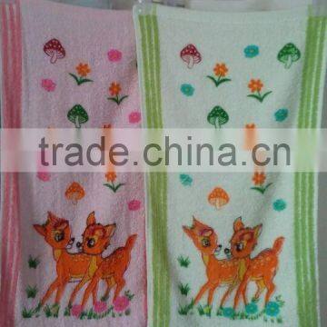 Yarn Dyed Colorful Printing 21S Cotton Towels photo-6