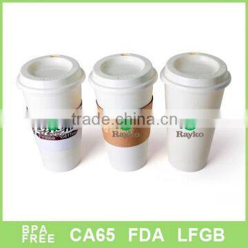 2016 New design of Plastic custom coffee mug