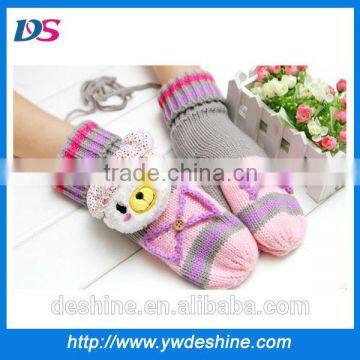 wholesale cute fingerless mitten gloves ST152