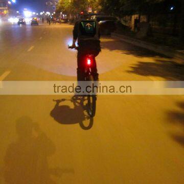 Bicycle Pilot Lamp LED Security Turn Direction Lamp Bicycle Security Signal Light Backpack Safety Flashing Led Vest photo-6