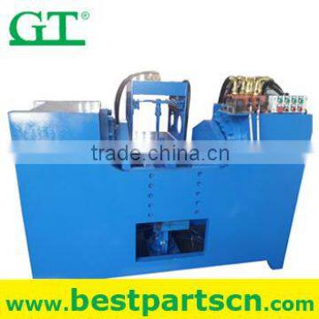 Excavator track link press machine