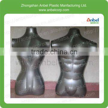 new design PVC inflatable dress half of body mannequin