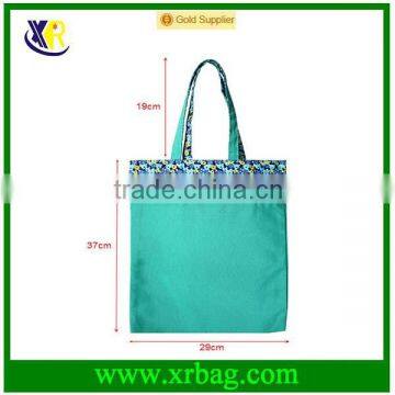 Custom Colorful Matching Standard Size Canvas Tote Bag photo-2