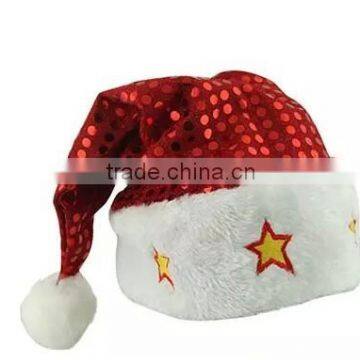 Wholesale Children Christmas hats with hand sewing