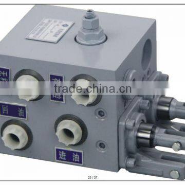 Rice Harvester/Reaper/Cropper parts ,Hydraulic valve,JD-SDF8JM Multi-channel Multifucntional manual valve for harvester