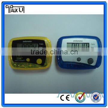 Portable mini wristband pedometer instructions for using pedometer/pedometer bracelet