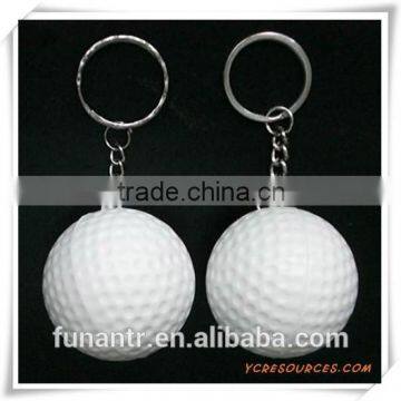 customized golfball key chains for promotion(PG03010)